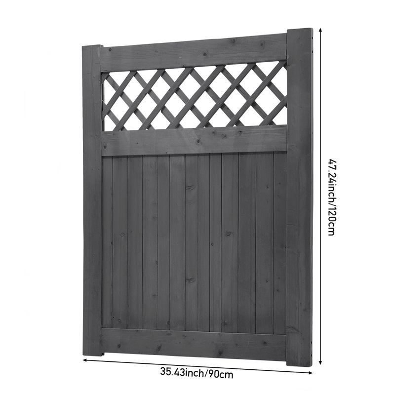 Wood Gate, 120cm H x 90cm W x 2.3cm D