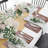 Decozen Brown Checkered PVC Placemats Set of 6 Heat-Resistant Table Mats for Christmas Dining Decor-1284895270