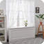 Ensemble de 2 rideaux transparents brodés Star-222355253-222355248