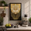 Lotus Deco Art Deco - Wrapped Canvas-84240512-84240514