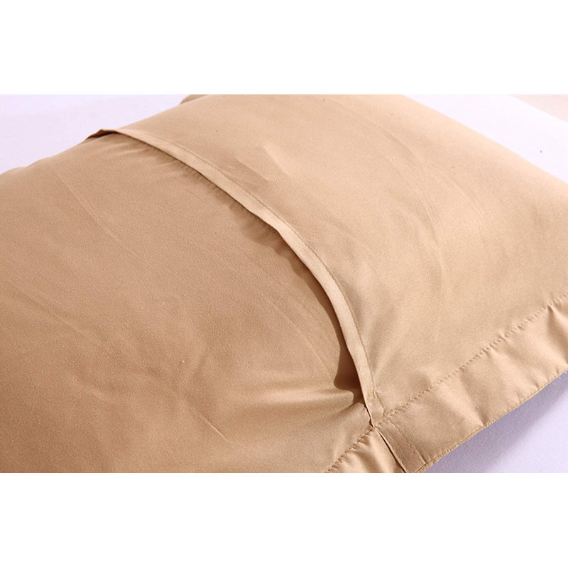 P-solid Shams Polyester Bedding, Standard, Green