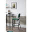 Desousa Upholstered Counter Stool with Metal Frame-398841764