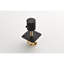 Valve de contrôle de volume 3/4 po pour douche. Poignée en laiton réglable. Rouille et noir mat. Installation facile. Contrôle de douche en fonte de 3,54 po x 2,23 po, 1,79 lb. Résistance à la corrosion. Résistant à la rouille.
