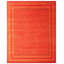 Hand-Knotted High-Quality Red and Red Area Rug