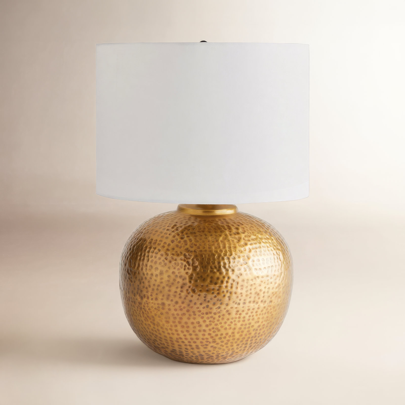 Mercury Table Lamp, 21.5" H x 14" W x 14" D