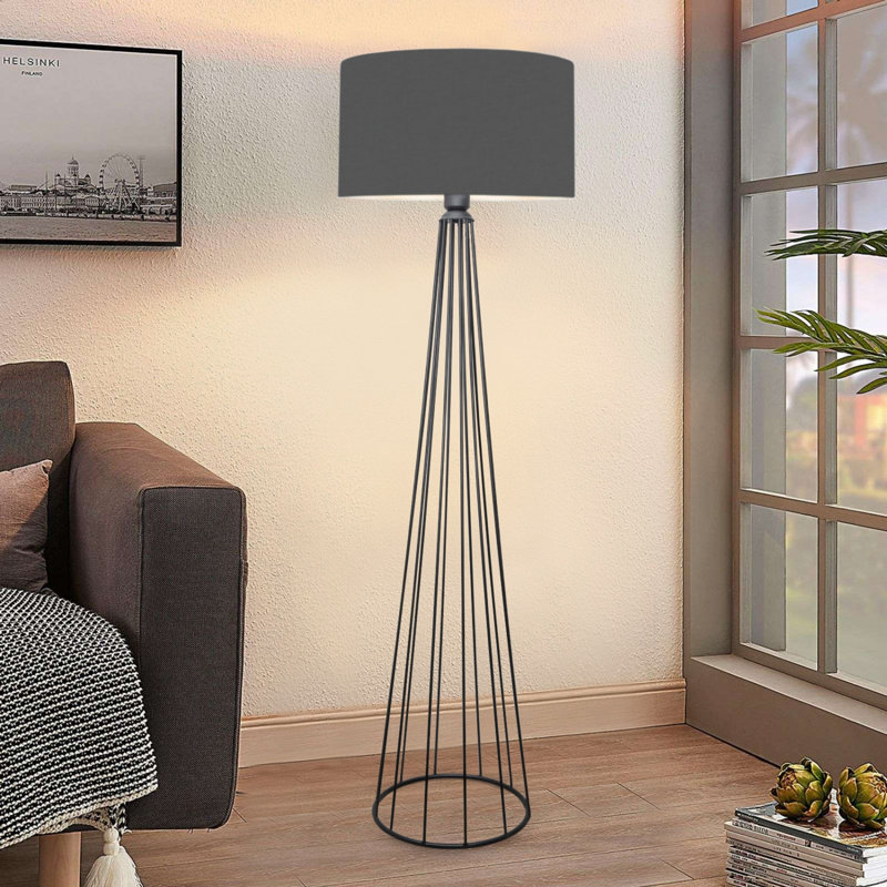 Lampe sur pied de fantaisie 61 po Jaenelle