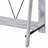 Antique White& Black Finish Writing Desk-1154593096