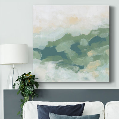 Greenfield Fog II-Gallery Wrapped Canvas
