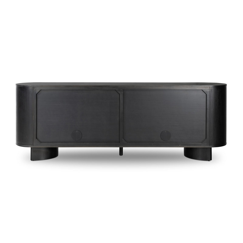 Paden Sideboard, Aged Black Acacia