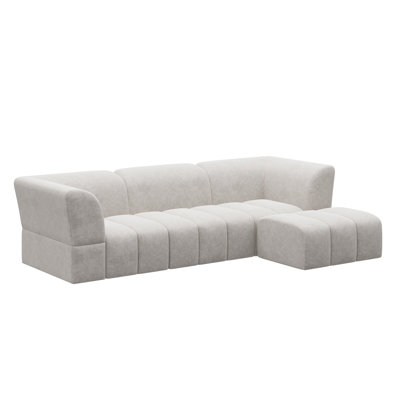 Lena 3 Seater Fabric Sofa