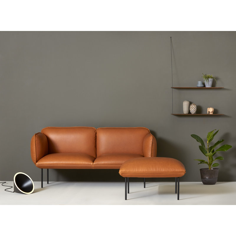 Stedge Shelf (60 Cm), Smoked Oak, 47.2" H x 23.6" W x 8.7" D