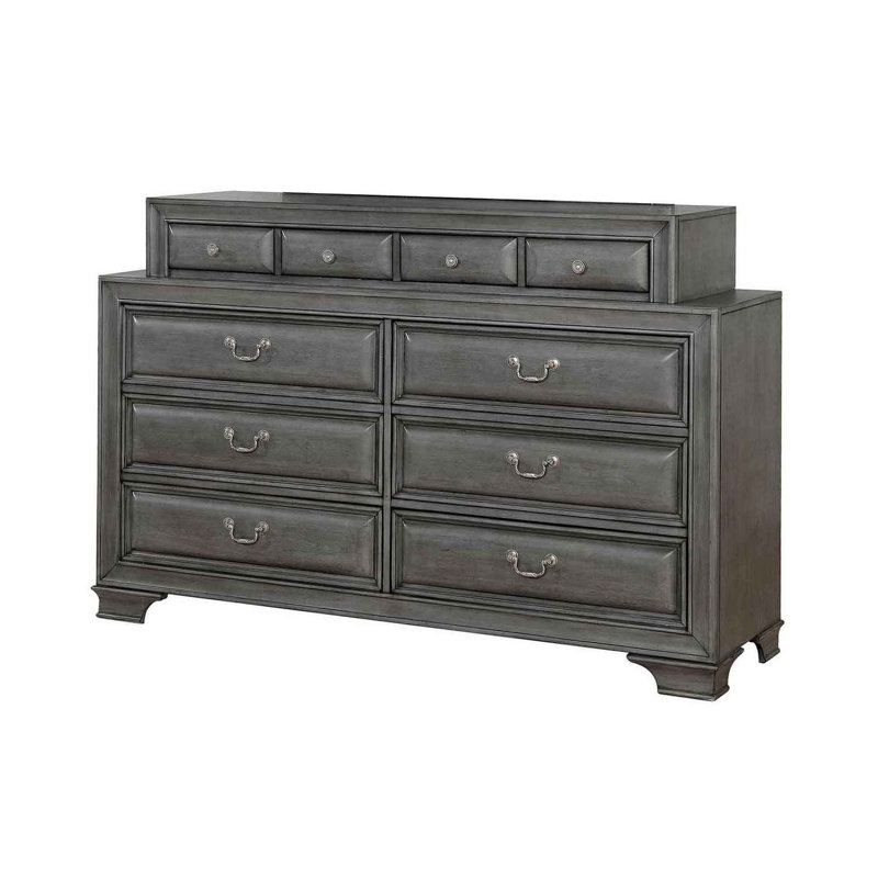Bowen 66.75'' W 10 - Drawer Dresser, Gray