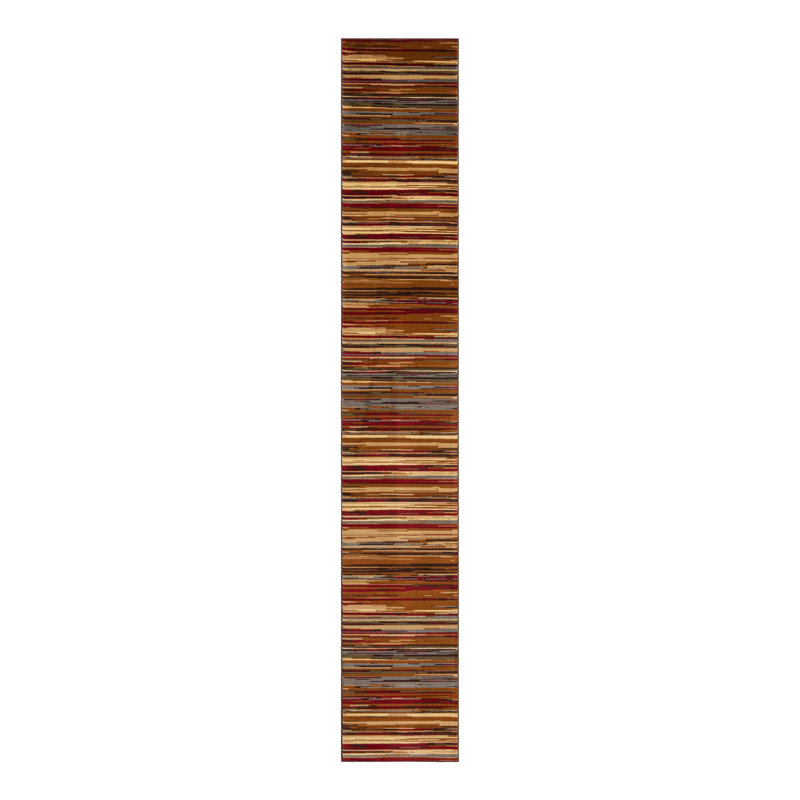 Tapis beige Ivetta, Tapis de couloir 2 pi 7 po x 15 pi 11 po