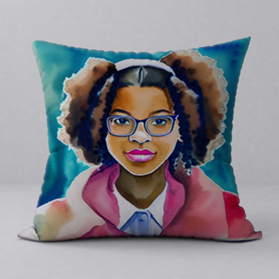 Reversible Throw Pillow