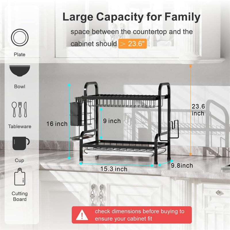 In Sink Dish Rack