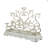 17.70'' H Aluminum Tabletop Candelabra