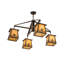 Rustic Lodge 4 - Light Chandelier