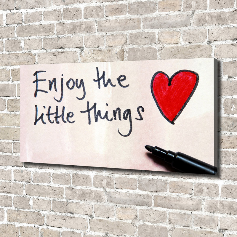 Little Things - Wrapped Canvas Print