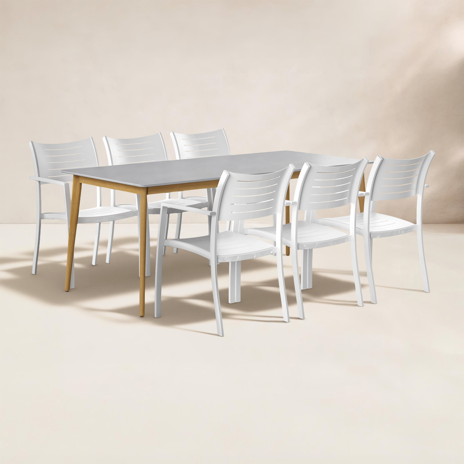Anautica 75" Patio Dining Set