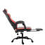 Radelldar Adjustable Reclining Ergonomic Faux Leather Swiveling PC & Racing Game Chair with Footrest-64975282-64975276