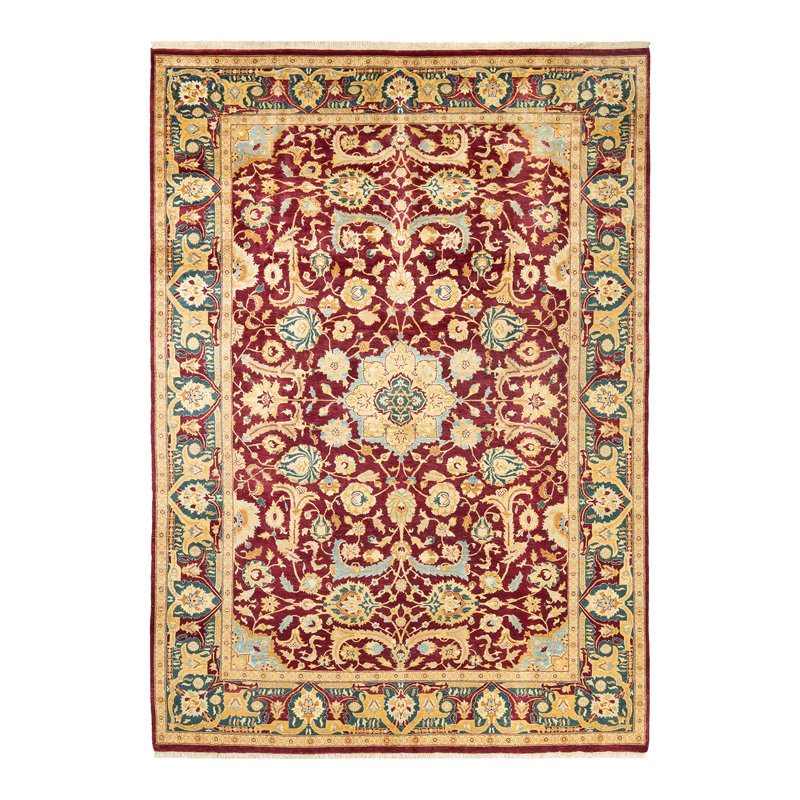 Classic One-of-a-Kind 6' 2" X 8' 8" Hand Knotted Area Rug
