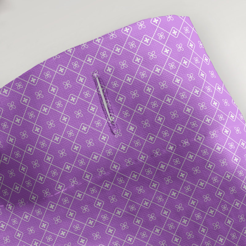 Rideau de douche simple Katelyn Elizabeth, Violet