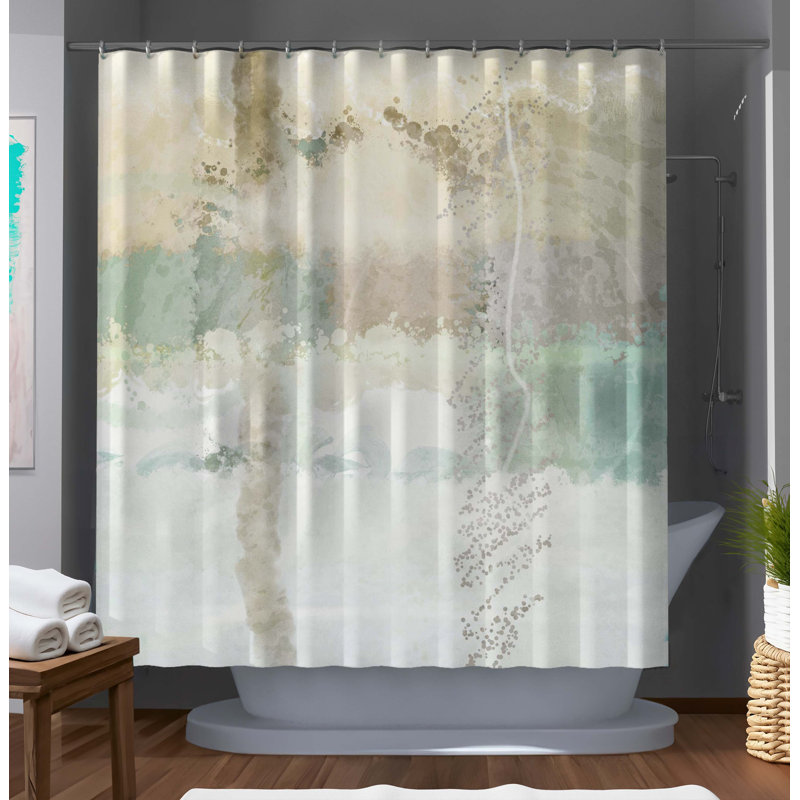 Abstract Shower Curtain