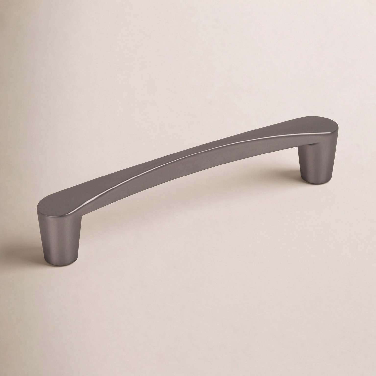 Nouveau 5" Bar Cabinet Pull, Ash Gray