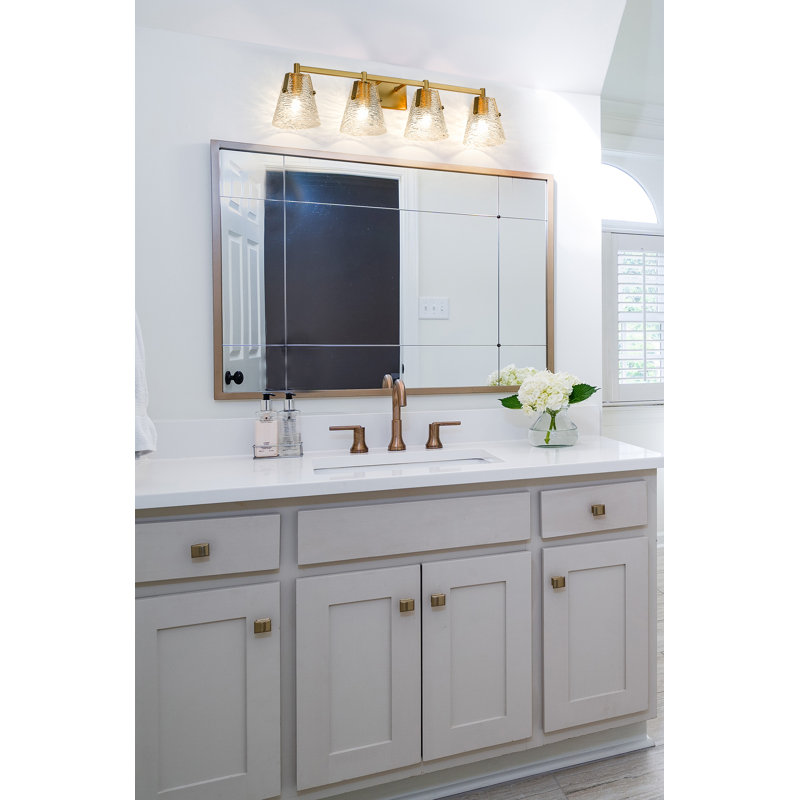 Crislynn 4 - Light Dimmable Vanity Light, Modern Gold