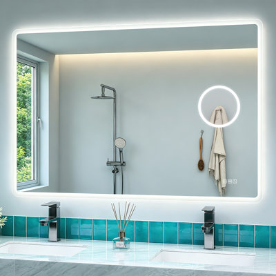 Rectangle Wall Makeup / Shaving Mirror