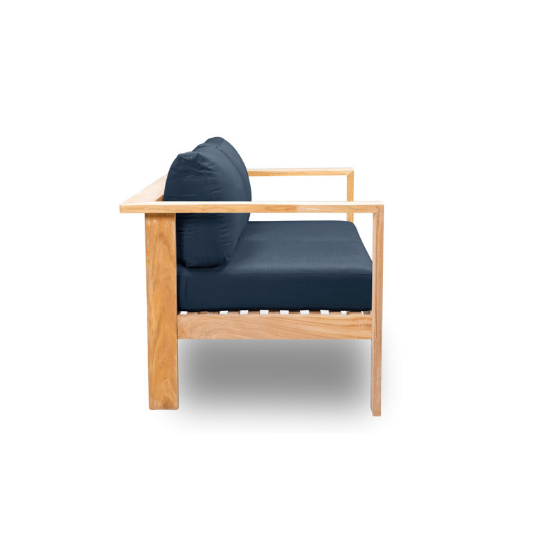 Ando Loveseat with Cushions, Spectrum Indigo Sunbrella®