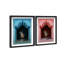 Whatsup Entrance Set of 2 Animals Shadowbox by Oliver Gal-304901043-304901047