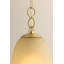 Mitzi  wide 1 light pendant in aged brass Christine-114598525-114598524