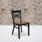 Prompton 'X'' Metal Restaurant Chair-158781932-158781941