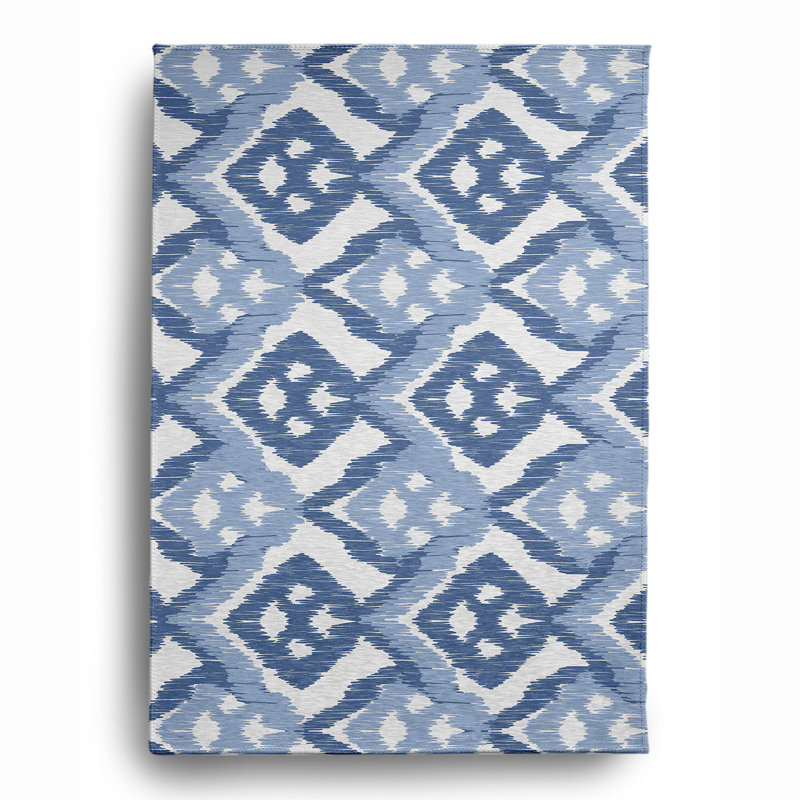 Vandenbosch Chenille Ikat Indoor Rug, Rectangle 8' x 10'