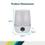 Humidificateur sans filtre Safety 1ˢᵗ®