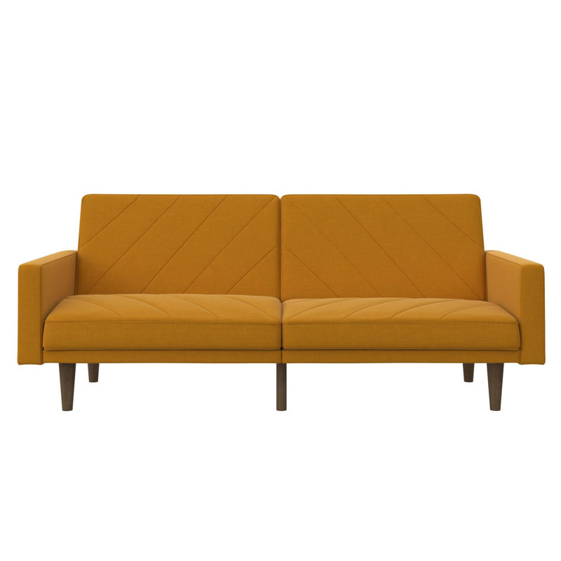 Kermit 3 Seater Linen Sleeper, Mustard