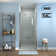 34-35.5 in.W x 72 in.H Pivot Frameless Glass Shower Door