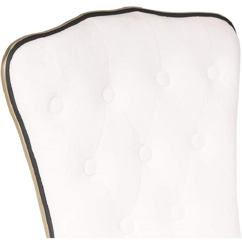 Elise makeup desk dressing chair, Rose écrasé