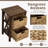 Anakah 14.5'' W Nightstand