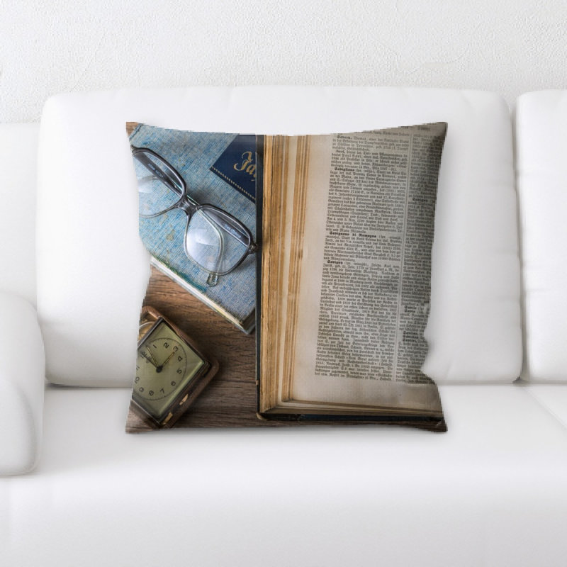 Microsuede Throw Pillow