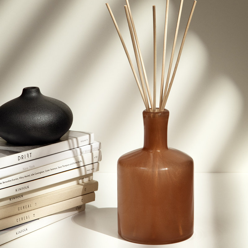 Reed Diffuser, Brown, Retreat, 5.5" H x 3" W x 3" D