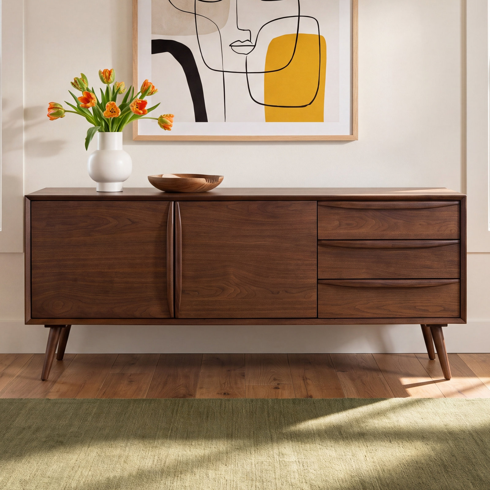 Walnut Sideboard