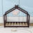 Wood House Floor Bed With Slats-376006402-376006405