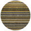 Tapis extérieur lavable à rayures 8 po beige et blé doré