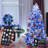 RGB Christmas Lights, 164Ft 498 LED Smart String Lights App Controlled, Dimmable Colour Changing Christmas Lights, Xmas Tree Lights Work With Alexa & Google Home