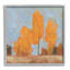 Automne, arbres, feuilles orange brillantes, ciel bleu doux-66842476-66842480