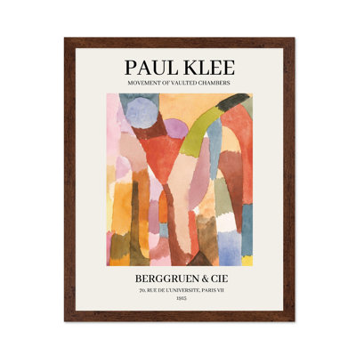 Paul Klee - Mouvement des chambres voûtées