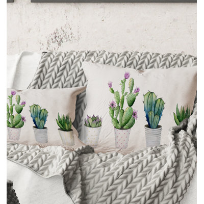 Floral Throw Pillow