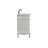 Lunette Single Bathroom Vanity with Top-1299496362-1299496365